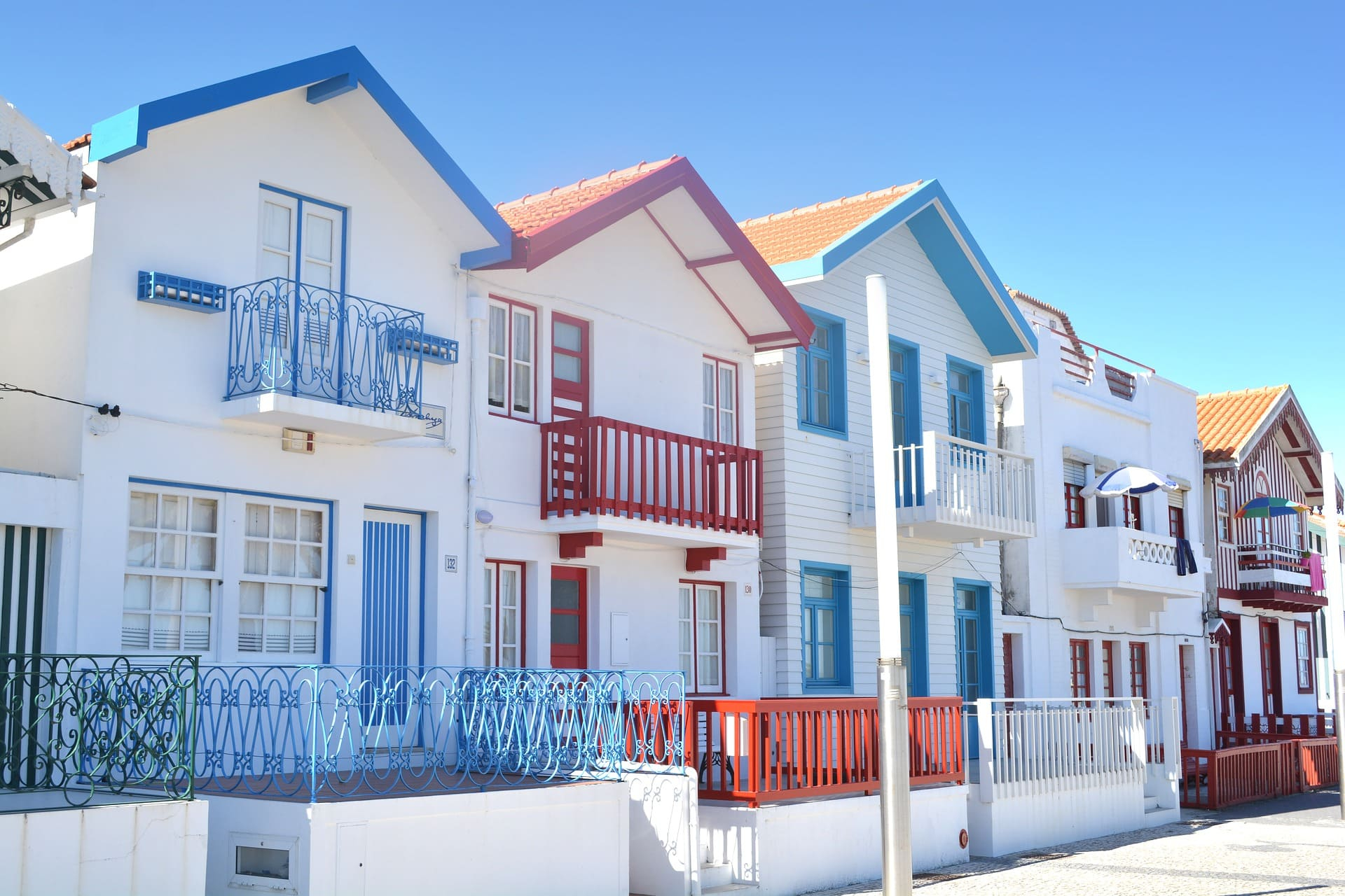 A arquitetura típica da zona de Aveiro