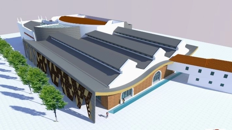 Industrial Buildings, Futuristic, Contemporary