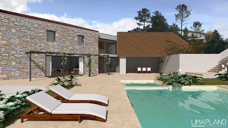 Gestão de Obra, Modernização, Jardim, Estudos de viabilidade, Terraço / Pátio, Hotéis e Restaurantes, Piscina, Construção, Ampliação, Arquitetura e Design de Interiores, Renovação, Histórico, Contemporâneo